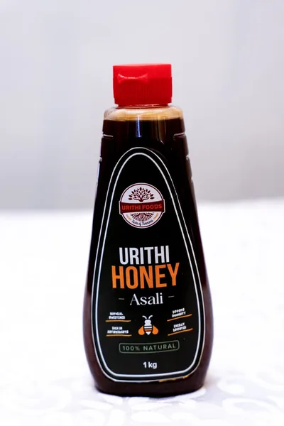 Urithi Foods Honey 1kg bottle — Natural honey from Tanzania