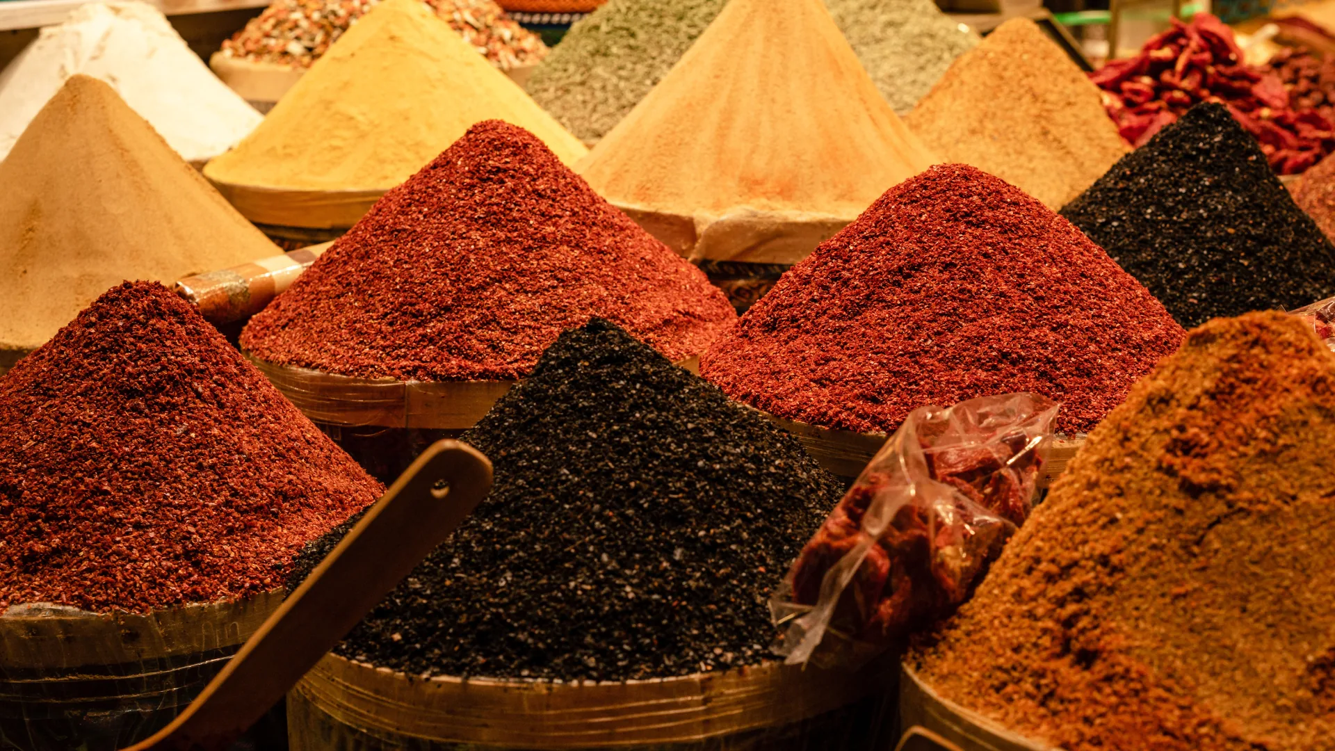 Tanzanian spices at market — the agricultural heritage behind Urithi Foods